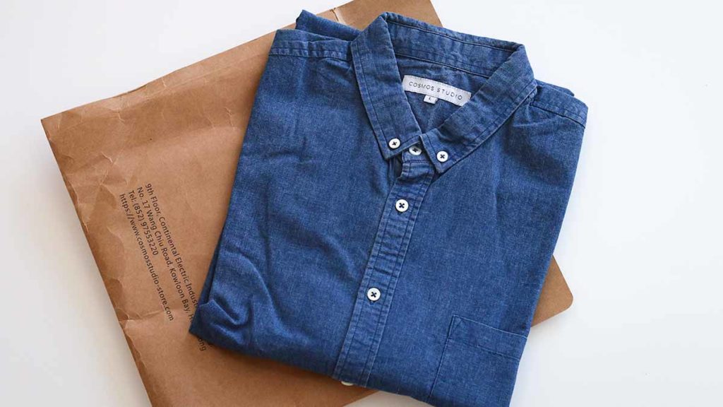 Cosmos Studio Button-Up Poplin Shirt, is the most sustainable shirt in the world according to the company.
